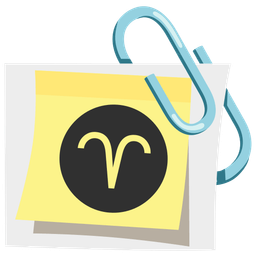 linked paperclips and Aries