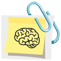 linked paperclips and brain