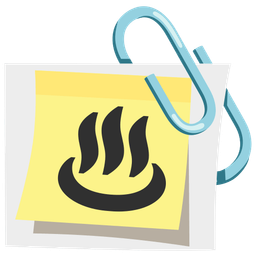 linked paperclips and hot springs