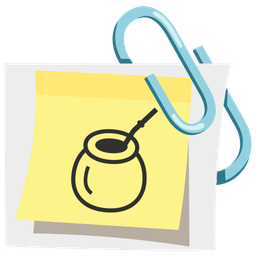 linked paperclips and mate