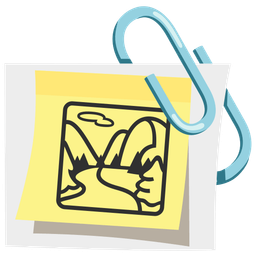 linked paperclips and national park