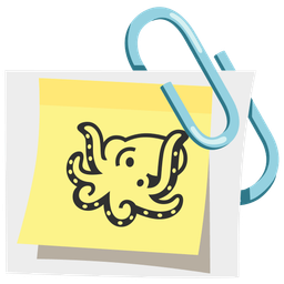 linked paperclips and octopus