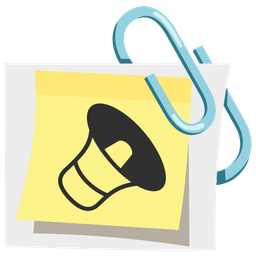 linked paperclips and speaker low volume