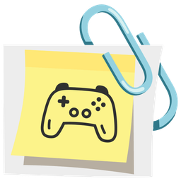 linked paperclips and video game