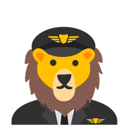 Lion and Airplane