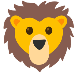 Lion and Face without mouth