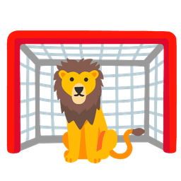Lion and Goal net