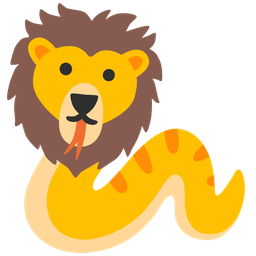Lion and Snake