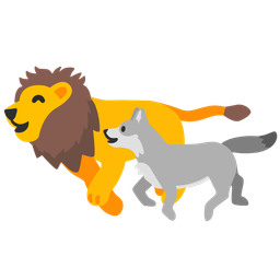 Lion and Wolf