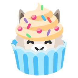 Llama and Cupcake
