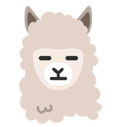 Llama and Expressionless face