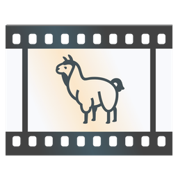 Llama and Film frames