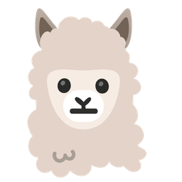 Llama and Neutral face