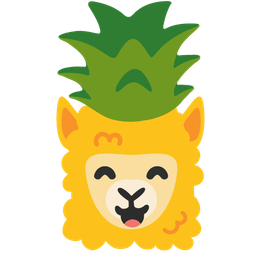 Llama and Pineapple