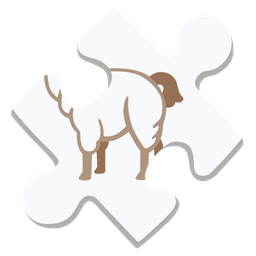 Llama and Puzzle piece