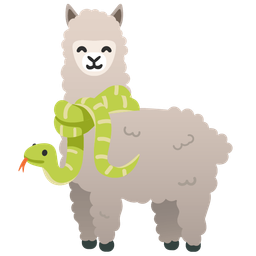 Llama and Snake