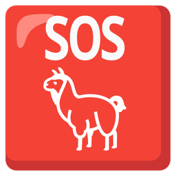 Llama and SOS button