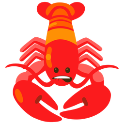 Lobster and Biting lip