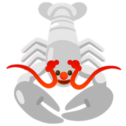 Lobster and Clown face