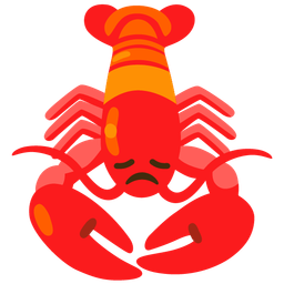Lobster and Disappointed face