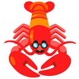 Lobster and Disguised face
