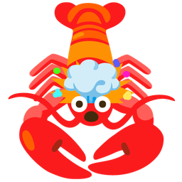 Lobster and Exploding head