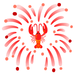 Lobster and Fireworks