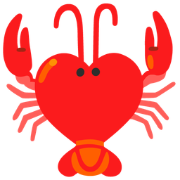 Lobster and Heart suit