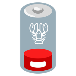 Lobster and Low battery