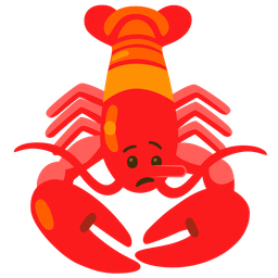 Lobster and Lying face