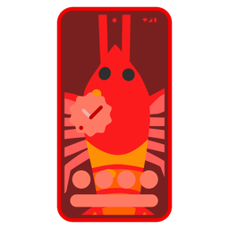Lobster and Mobile phone