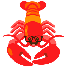 Lobster and Nerd face