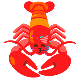 Lobster and Partying face