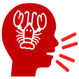 Lobster and Speaking head