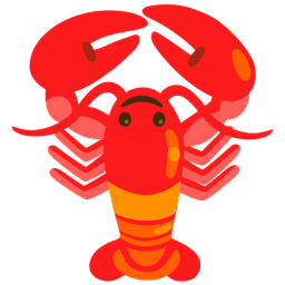 Lobster and Upside-down face