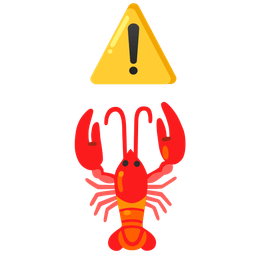 Lobster and Warning