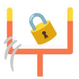 locked and american football