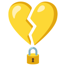 locked and broken heart