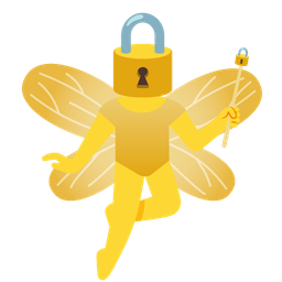 locked and butterfly