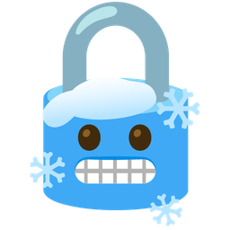 locked and cold face