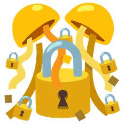 locked and confetti ball