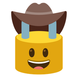 locked and cowboy hat face