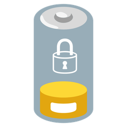 locked and low battery