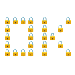 locked and OK button