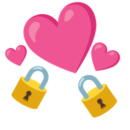 locked and revolving hearts
