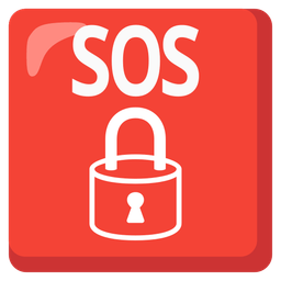 locked and SOS button