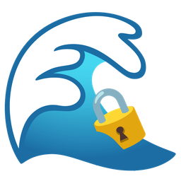 locked and water wave