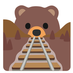 locomotive and bear
