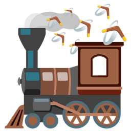 locomotive and boomerang