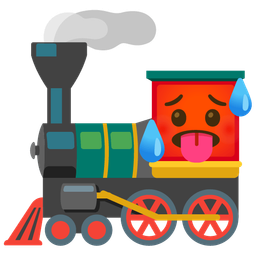 locomotive and hot face